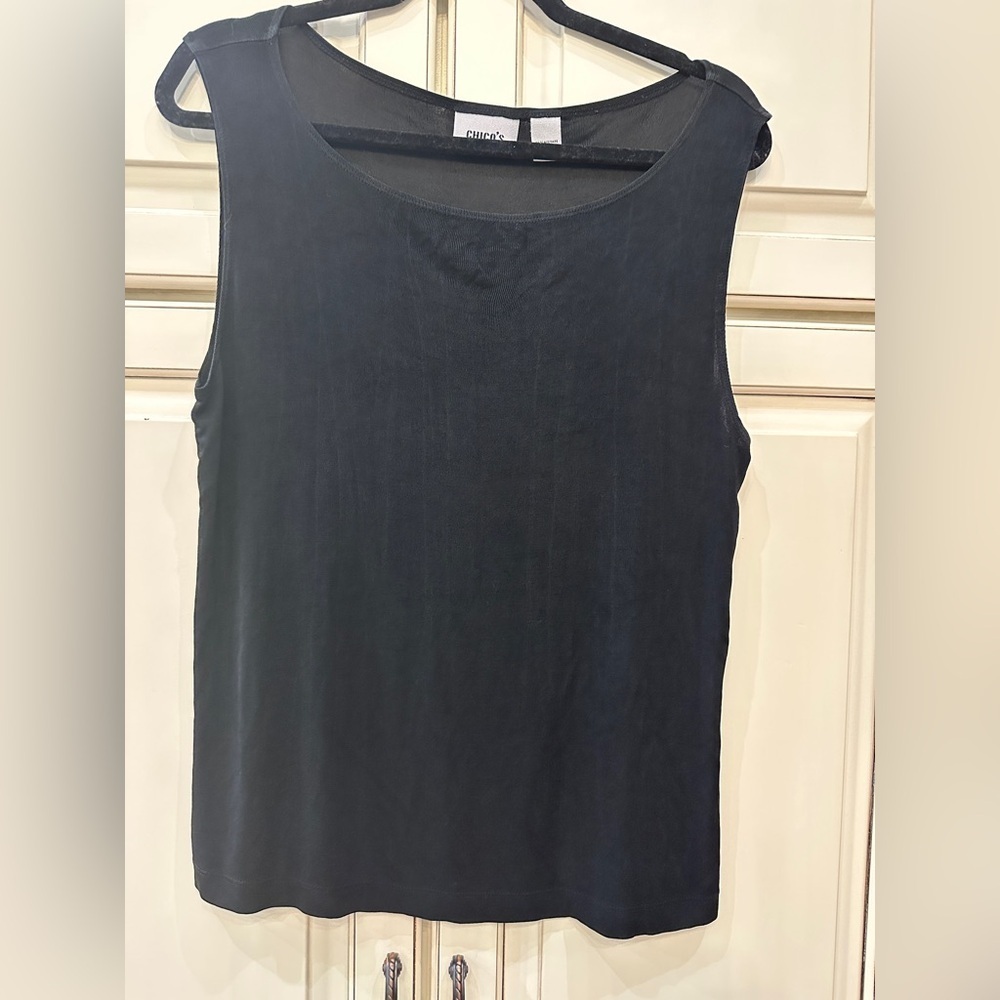 Chico's Black Sleeveless Tank‎